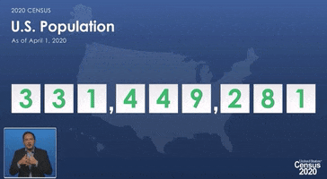 Census 2020 Results GIF by GIPHY News
