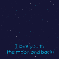 Love U To The Moon Gifs Get The Best Gif On Giphy