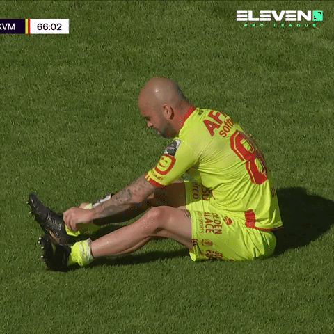 Kv Mechelen Injury GIF by ElevenSportsBE