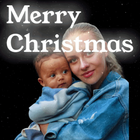 Christmas Holiday Card GIF by PhotoRoom