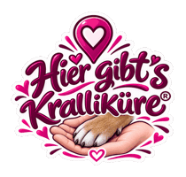 Hund Pfote Sticker by Natalie