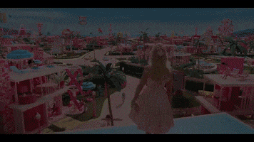 Margot Robbie Pink GIF