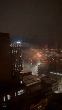 Fireworks Set Off at Real Madrid Hotel Ahead of Champions League Clash in Liverpool