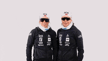 Winter Wink GIF by International Biathlon Union