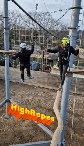 Highropes GIF by OpNoord