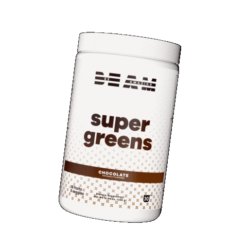 Chocolate Supergreens Sticker by BEAM