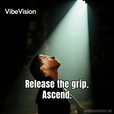 Let Go Transformation GIF by VibeVision