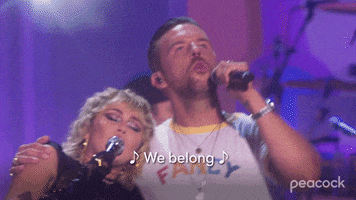 Miley Cyrus Singing GIF by PeacockTV