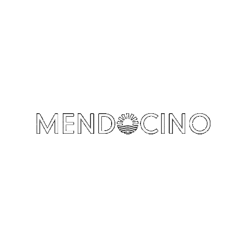 Mendo Sticker by Visit Mendocino County