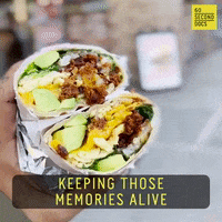 Breakfast Burrito Cooking GIF by 60 Second Docs