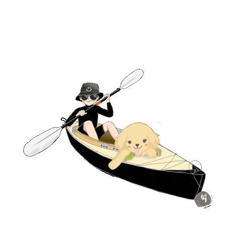 Kayak Kayaking Sticker