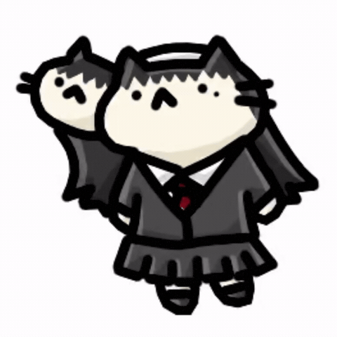 Junji Ito Cat GIF