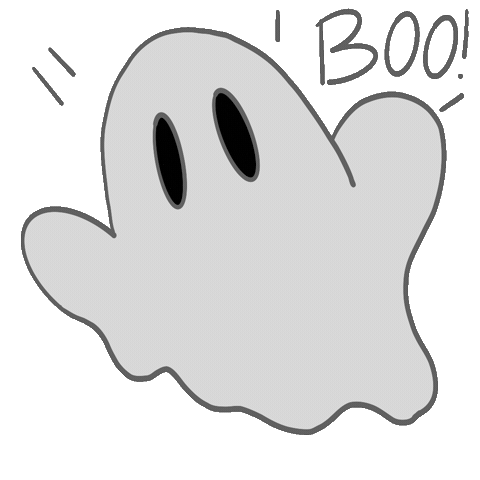 Halloween Ghost Sticker