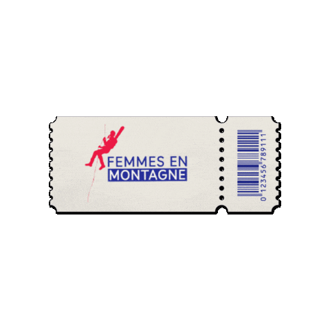FEMMES EN MONTAGNE Sticker