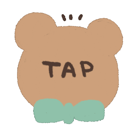 Bear Tap Sticker