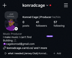 Following Music Producer GIF