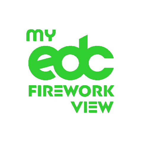 Edc Las Vegas Fireworks Sticker by Insomniac Events