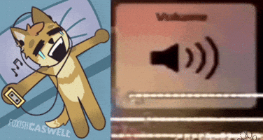 Loud Music Furry Meme GIF