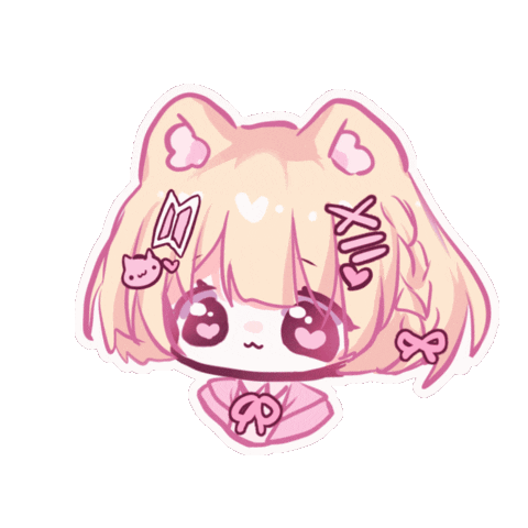 Cat Girl Chibi Sticker for iOS & Android | GIPHY