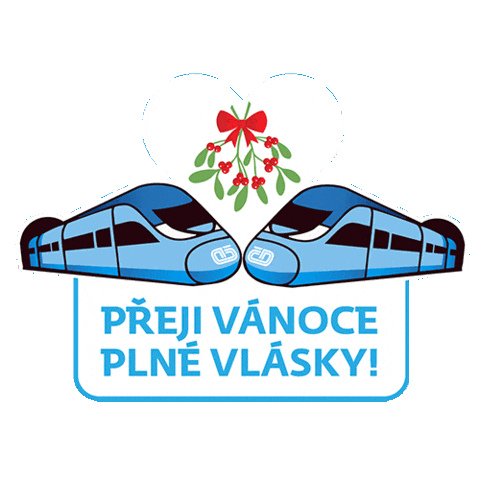 Train Vlak Sticker by České dráhy
