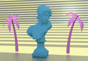 Palm Tree Art GIF by The NGB