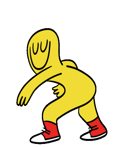 Happy Just Dance Sticker by Jose Carcavilla