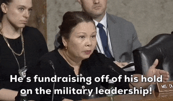 Tammy Duckworth GIF by GIPHY News