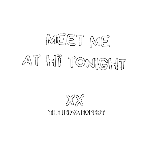 Sticker by The Ibiza Expert
