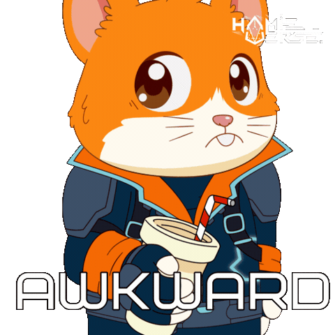 Confused Awkward Moment Sticker by Hamieverse