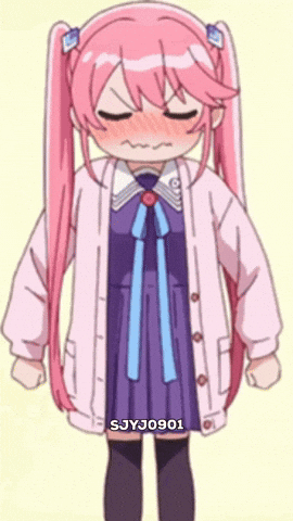 Embarrassed Anime Girl GIF