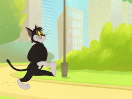 Shocked What Happened GIF by Tom & Jerry