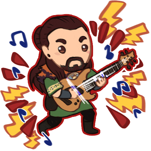 Shred Dwarf Sticker