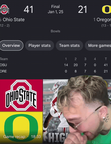 Oregon Ducks GIF
