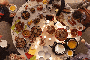 segensbuero celebration essen amen feast GIF