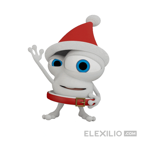 Santa Claus Hello GIF by El Exilio