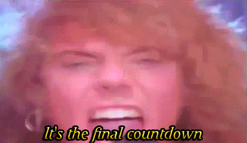 Final Countdown GIF - Find & Share on GIPHY