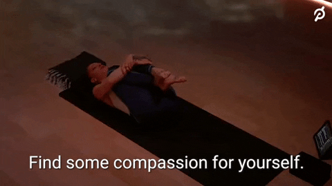 Self Love Compassion GIF by Peloton - Find & Share on GIPHY