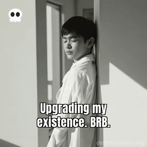 Brb Glow Up GIF by deathlessdao