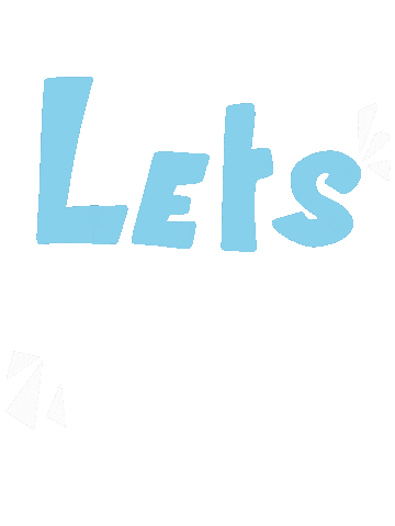 Lets Go Sticker