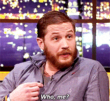 tom hardy havent showered GIF