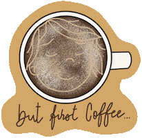 Good Morning Art Sticker