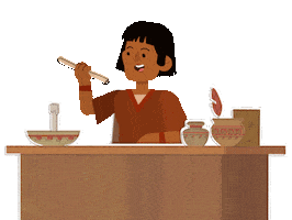 Animation Manga Sticker by Mytikah - O Livro dos Heróis