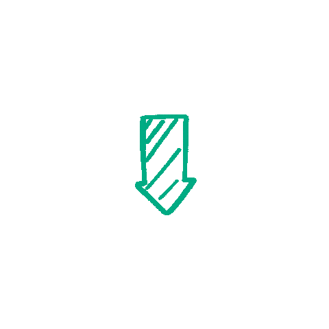 Arrow Pfeil Sticker by Juzo