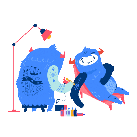 Familiar Creatures Sticker