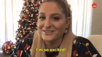 Excited Meghan Trainor GIF by BuzzFeed