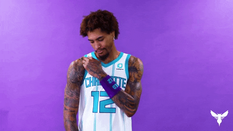 Kelly Oubre Jr Basketball GIF by Charlotte Hornets - Find & Share on GIPHY