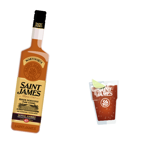 Rhum Saint James Sticker