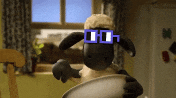 Shaun The Sheep Cooking GIF by nounish ⌐◨-◨