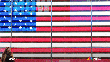 American Flag Nbc GIF by Law & Order