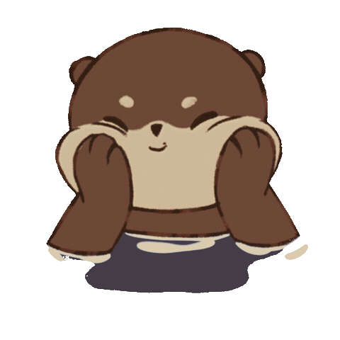 Head Cut Sticker by OchiTheOtter